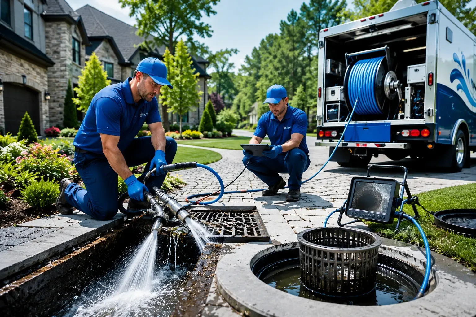Local outdoor drain cleaning professionals in Waterfall, PA